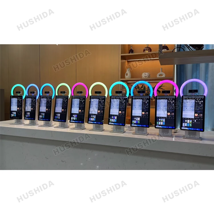 شاشات Tiktok المباشرة مقاس 15.6 بوصة، شاشة LCD للبث المباشر الداخلي، جهاز تفاعل معدات الشاشة #5