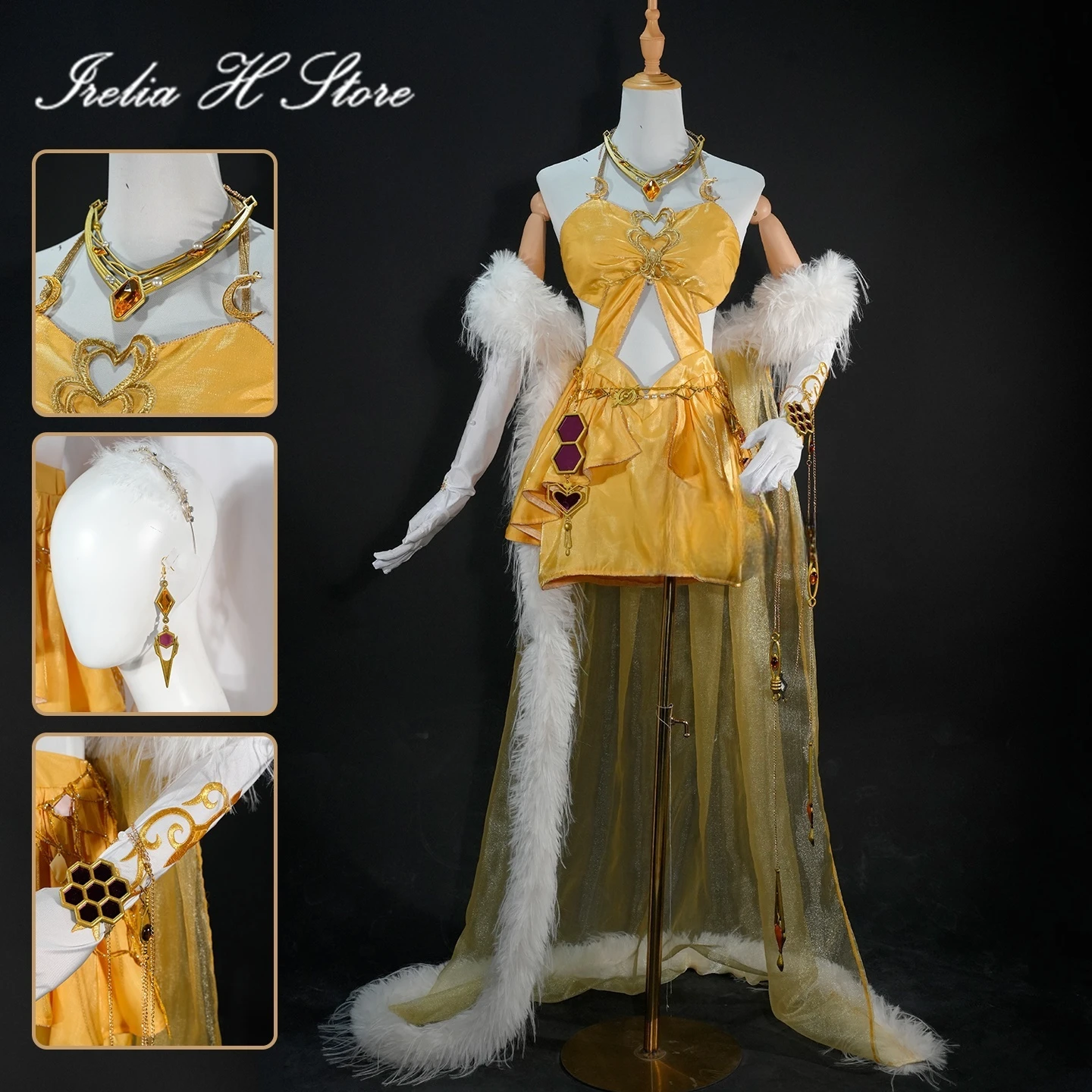 

Irelia H Path to Nowhere Milly‌ Cosplay Costume Game Milly‌ Dress WomenHalloween Costumes
