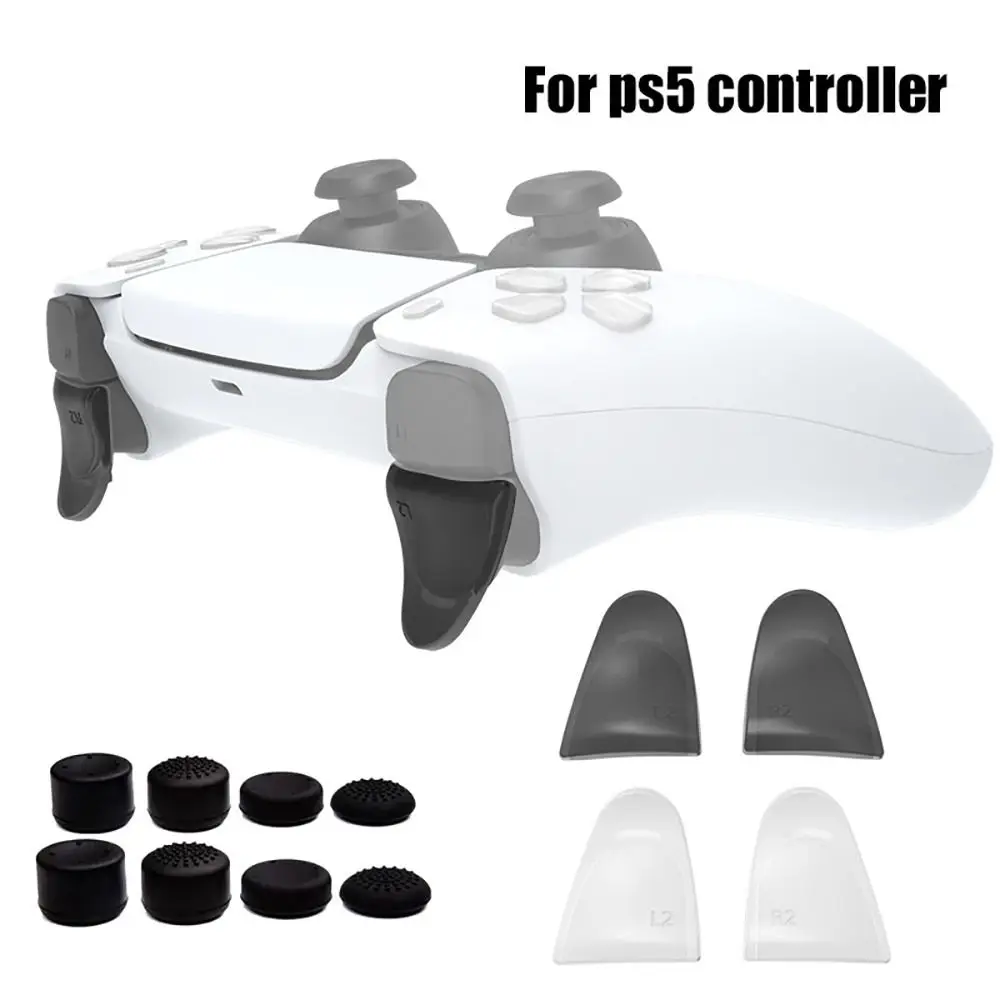 Durable Controller Trigger Buttons Repair Universal Short Stroke Trigger L2 R2 Extension Trigger for PS5/Playstation 5