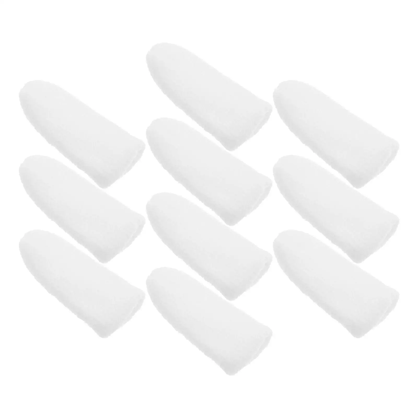 

10pcs Pet Cleaning Finger Cots Dog Finger Toothbrush White Small Teeth Pads Supplies Dental Health Cat Grooming Tools