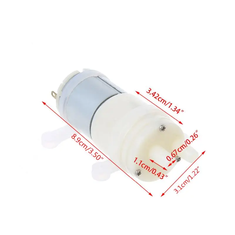 Priming Diaphragm Mini Motor 12V Micro Pumps For Water Dispenser