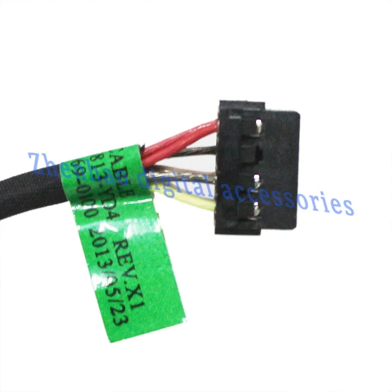 AC DC IN POWER JACK SOCKET w/CABLE HARNES FOR HP 15-f278nr 15-f272wm 15-f113ca