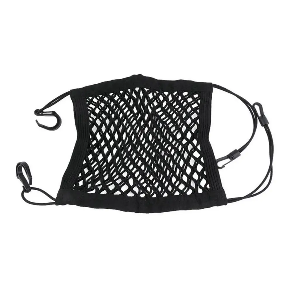 Motorcycle Cargo Net High Elastic For Helmet Luggage Mesh Net Storage Rubber Band Sorting For Bike Scooter ATV Car ﻿