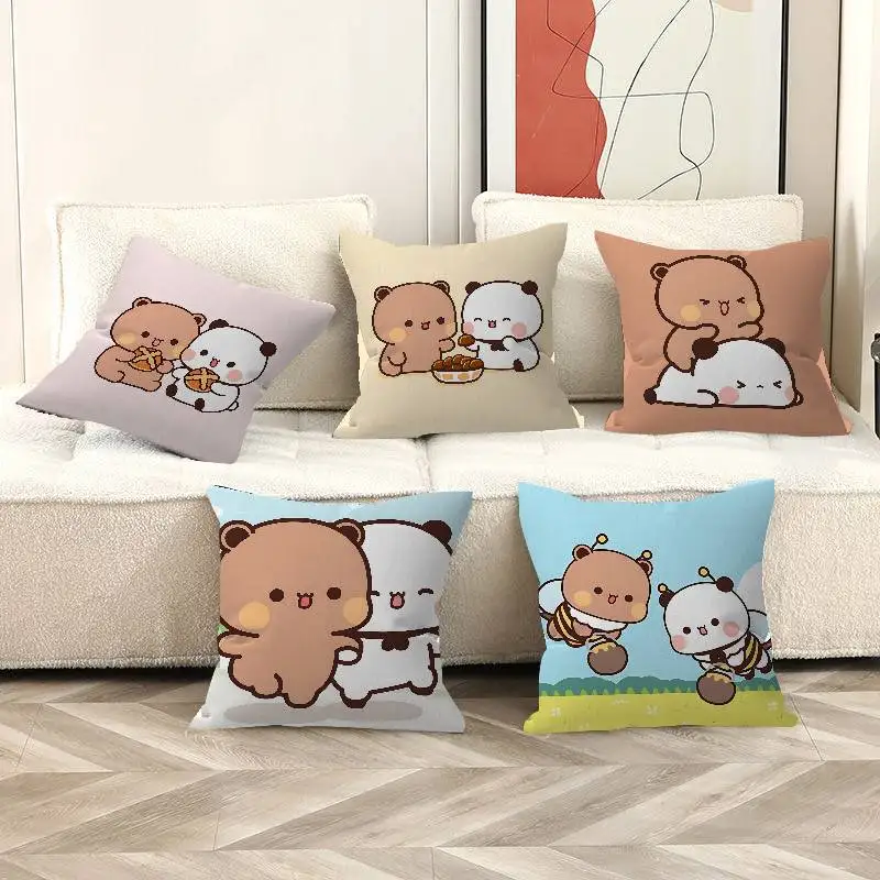 B-BubuDuduS Cute IP Lucky Dragon pillow cover sofa cushion cover home room decoration children gift
