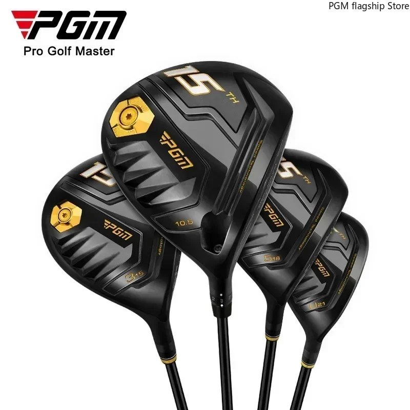 PGM Golf Club Set completo per uomo, Driver in lega di titanio, albero Mitsubishi MTG039