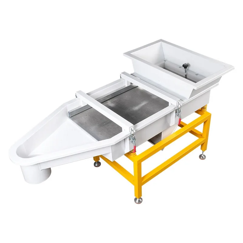 Vibrating Sifter Corn Soybean Bean Linear Sorter Sunflower Seed Industrial Small Sand Screener Electric Screen Machine