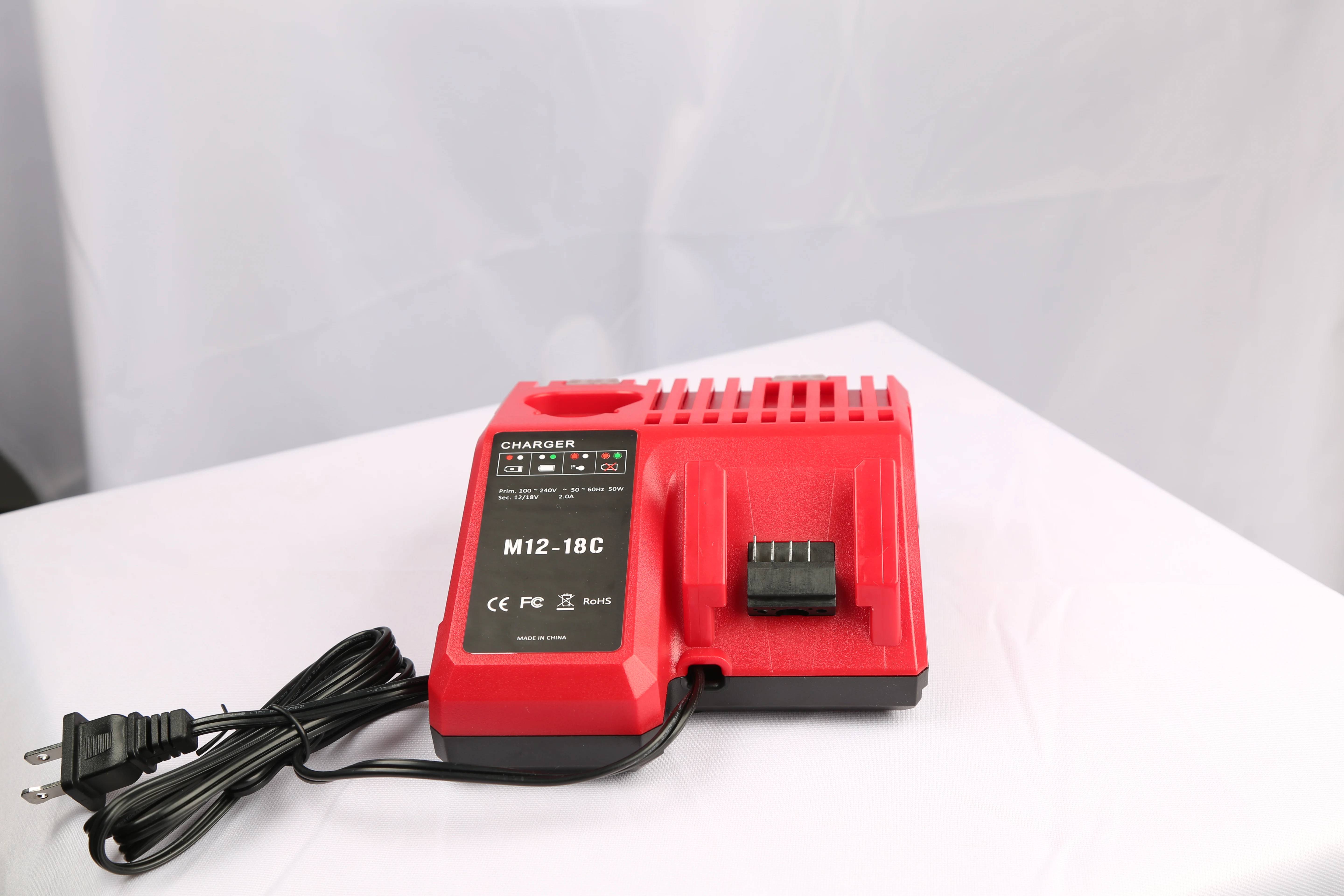 Voor Milwaukee M18 18V Batterij 8000mAh Li-Ion Batterij 48-11-1815 48-11-1850 Oplaadbare Power Tools Batterij met 6A lader