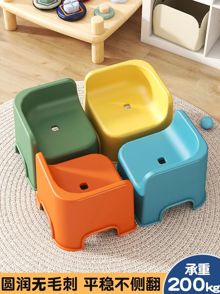 

Children's plastic small chairs, thickened household chairs, small benches, living room chairs, low stools, sofas, shoe stools