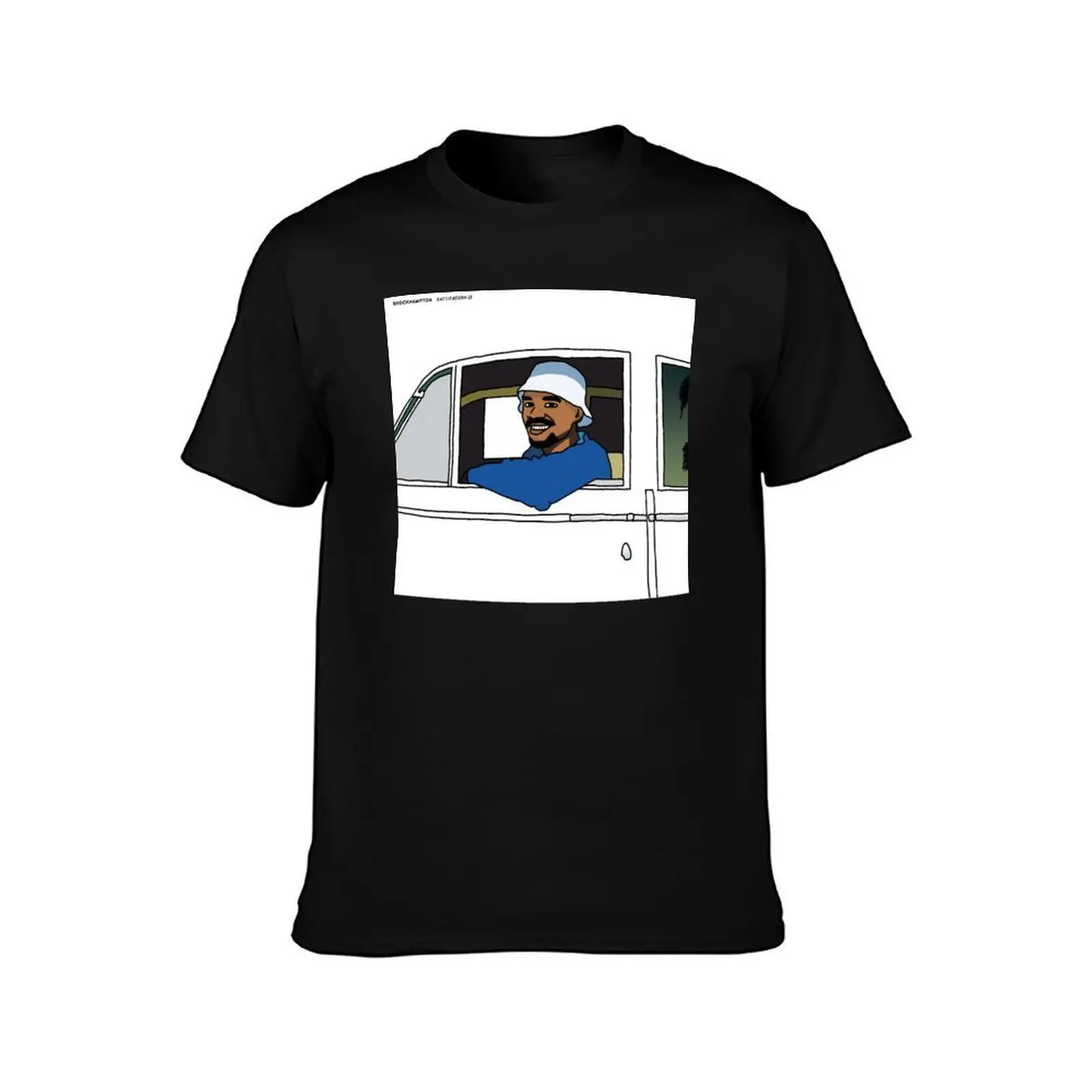 brockhampton saturation 2 cover but digital T-Shirt Casual Daily Wear Short Sleeve Top