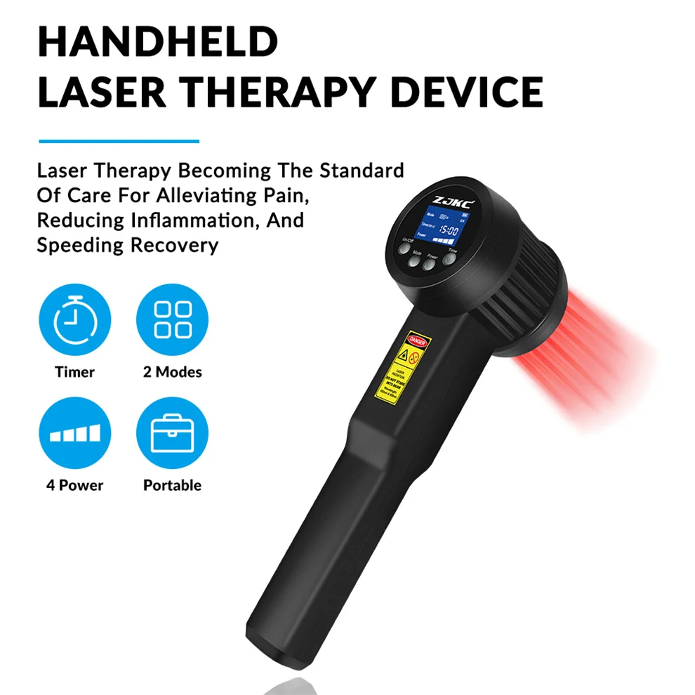 

ZJKC 650nm x25 home use laser therapy for foot neuropathy low light chronic pain healing power red For Treat Inflammation