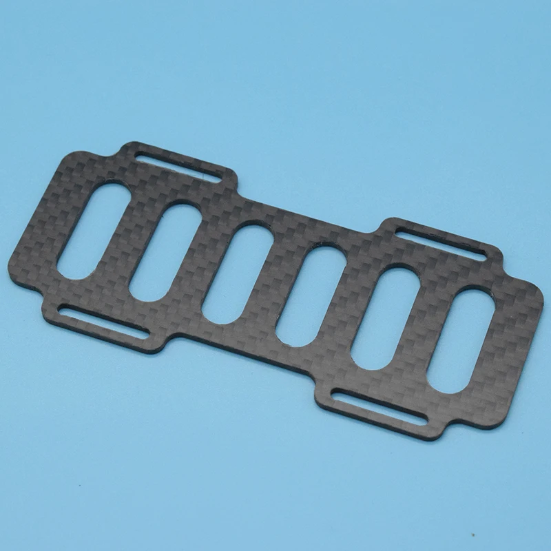 Rc Boot Koolstofvezel Batterijhouder Fixator Montage Batterij Beugel Plaat Rc Boot Reserveonderdelen