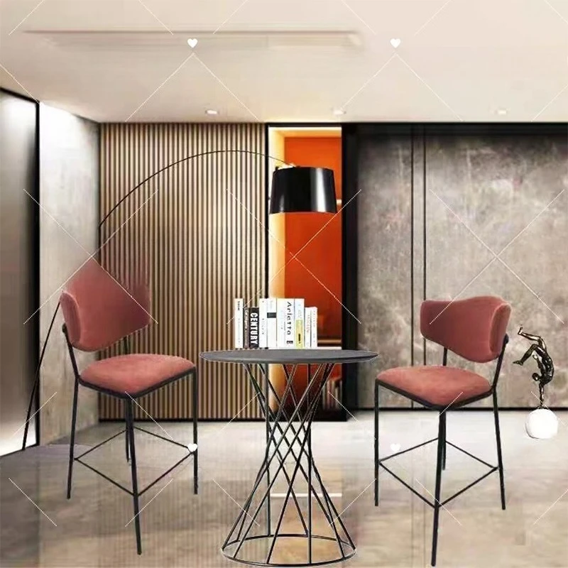 Nordischer Barstuhl, modern, minimalistisch, Haushalt, Gewerbe, Inselstuhl