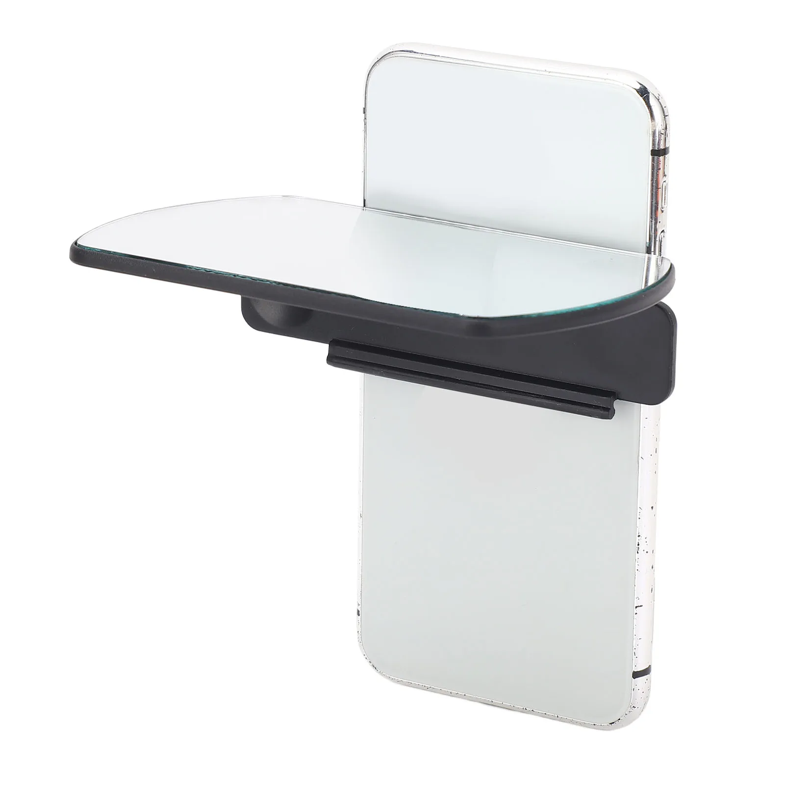Phone Reflection Mirror Horizontal Vertical Use Smartphone Camera Mirror Good Compatibility with Clip for Outdoor Photography