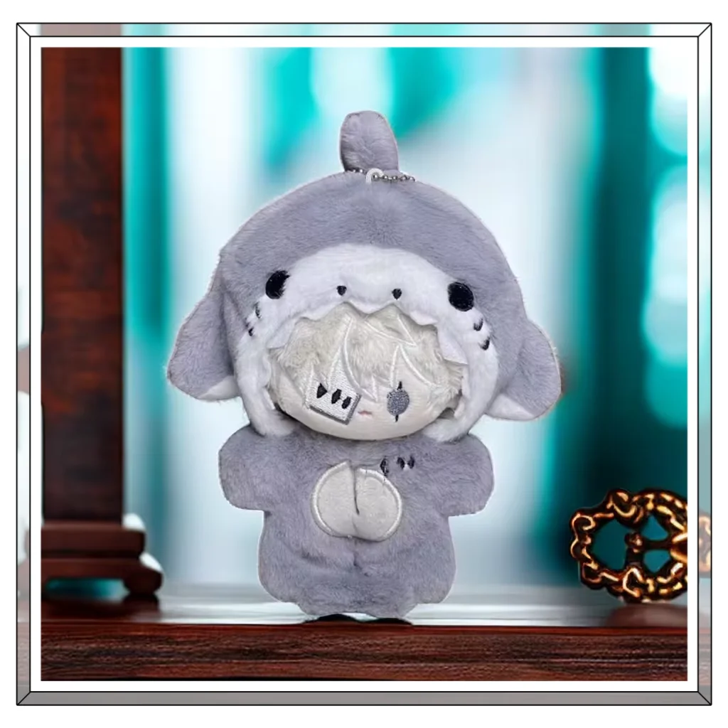 

Anime Bungo Stray Dogs Ryunosuke Fyodor Mikhailoyevich Dorstoyevsk Hnronai BachnbeBnu foronb-AHoBcknǔ 10cm Plush Doll Toy Suit