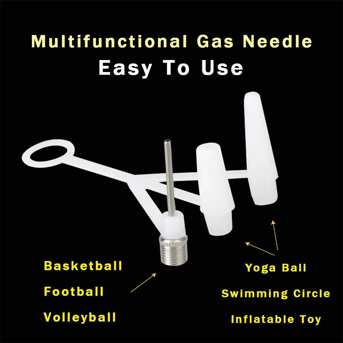 Bicycle Inflator Pump Bicycle Pedal Pump Multi Purpose Suitable For Bicycle Basketball Volleyball Balloon Swimming Circle 1PC image 2