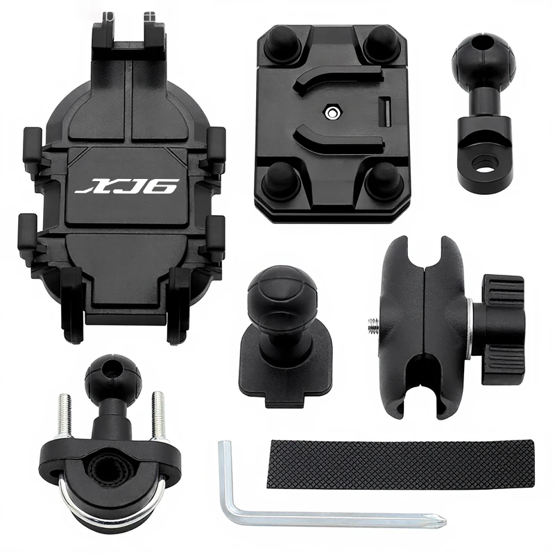 Upgraded Rotary Adjustment Mobile Phone Navigation Motorcycle Bracket For New XJ6 XJ6F XJ6N XJR300 XJR 1300 XJR1200