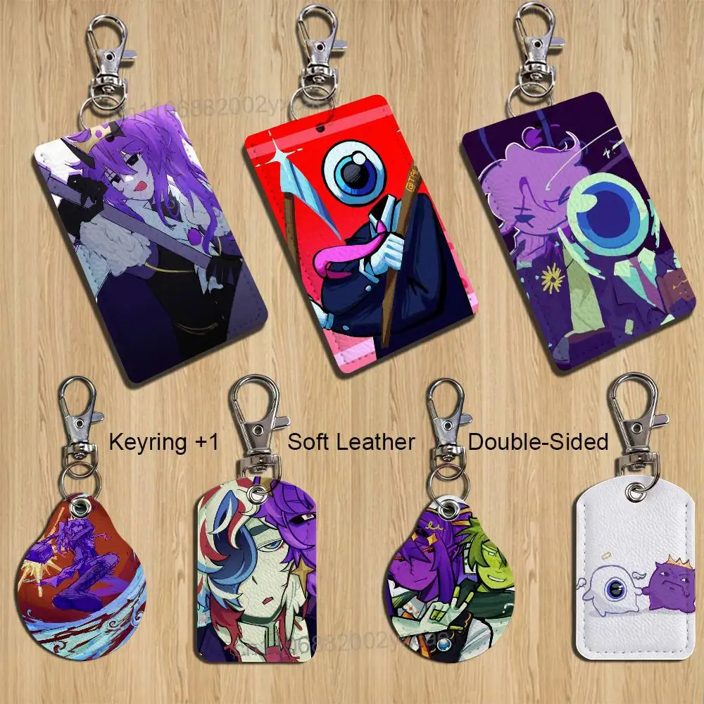 

game Wemmbu Tax Duo Eggchan Holder For Bank Business Work Card Holder Student Card Case Bus Card Keychain