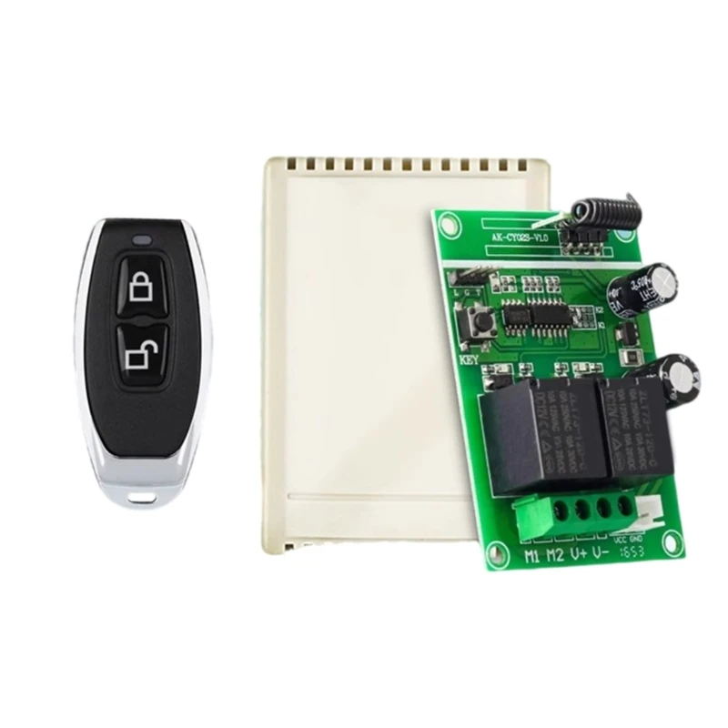 2025 New Wireless 433Mhz RF Remote Control Switches 12V Receiver Board for Gate Door