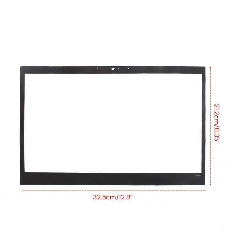 غطاء لاصق أمامي للغطاء الأمامي لجهاز الكمبيوتر ThinkPad T490S