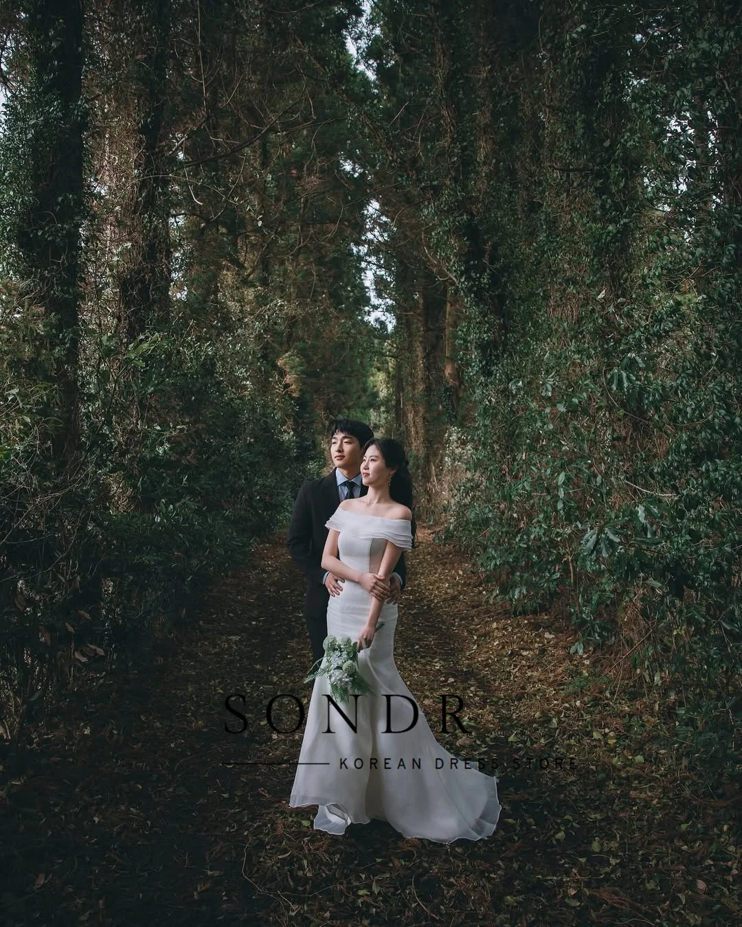 Sondr полурусалка шелковая органза корейские свадебные платья с вырезом лодочкой со шлейфом свадебное платье по индивидуальному заказу свадебная фотосессия