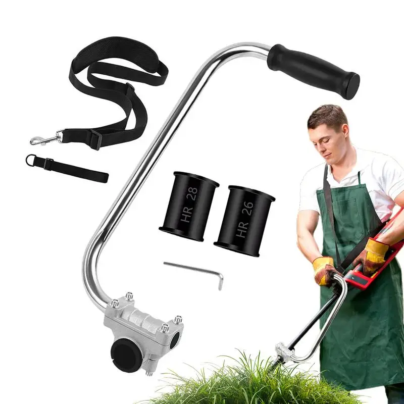 

Trimmer Extension Handle Ergonomic Trimmer Handle With Shoulder Strap Grass Mowing Machine Attachment For Yard Trimming Edging