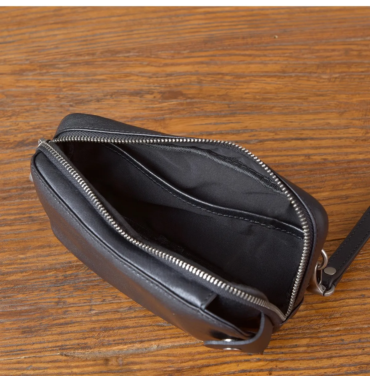 AETOO Retro multi-functional wear-resistant belt bag, cowhide phone bag, genuine leather chest bag, crossbody small bag