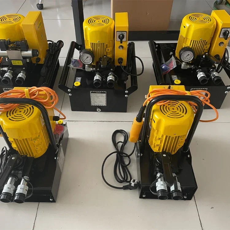 ปั๊มไฮดรอลิกไฟฟ้าแบบเดี่ยว/คู่ 700 บาร์