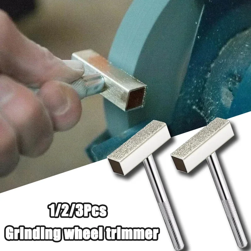 1/2/3 Stuks Reparatie Dressing Slijpschijven Wiel Dressoir Kleine Steen Gereedschap Mini Re-vormen Grinder Handheld Licht