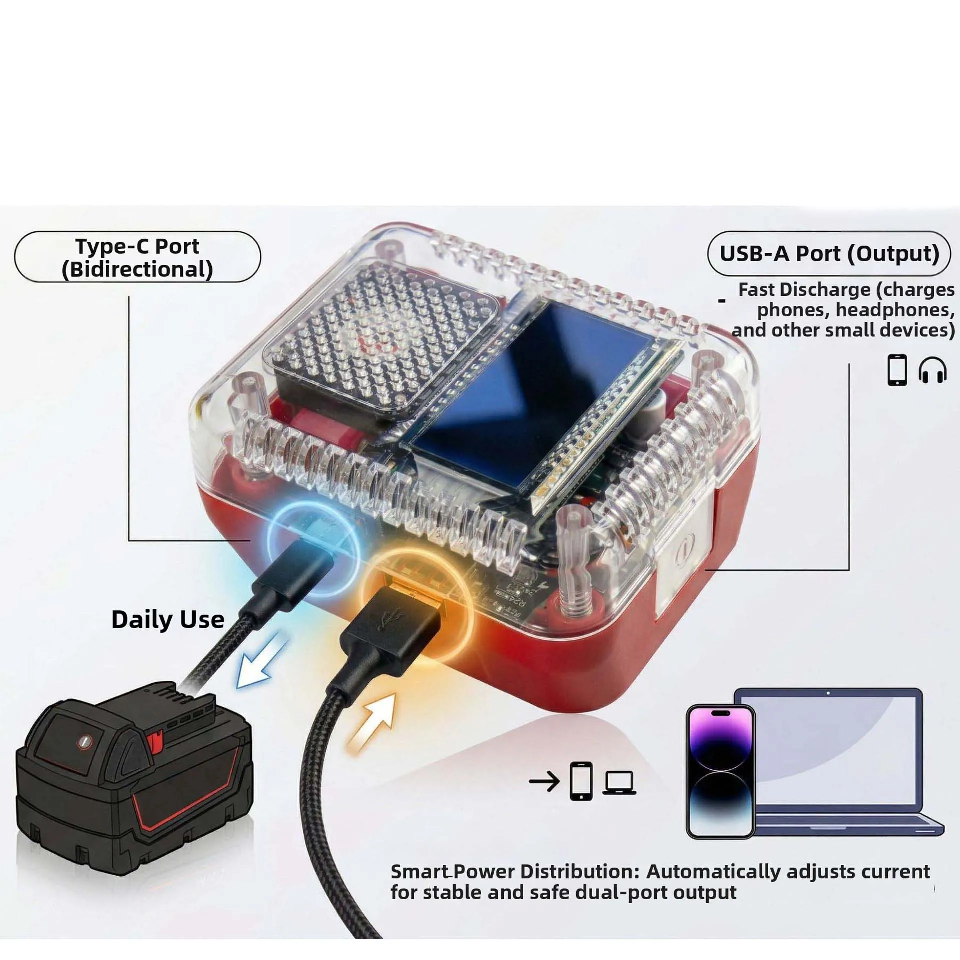 adattatore-caricabatterie-rapido-140w-pd31-type-c-con-display-digitale-per-accessori-di-ricarica-per-utensili-elettrici-48-11-1862