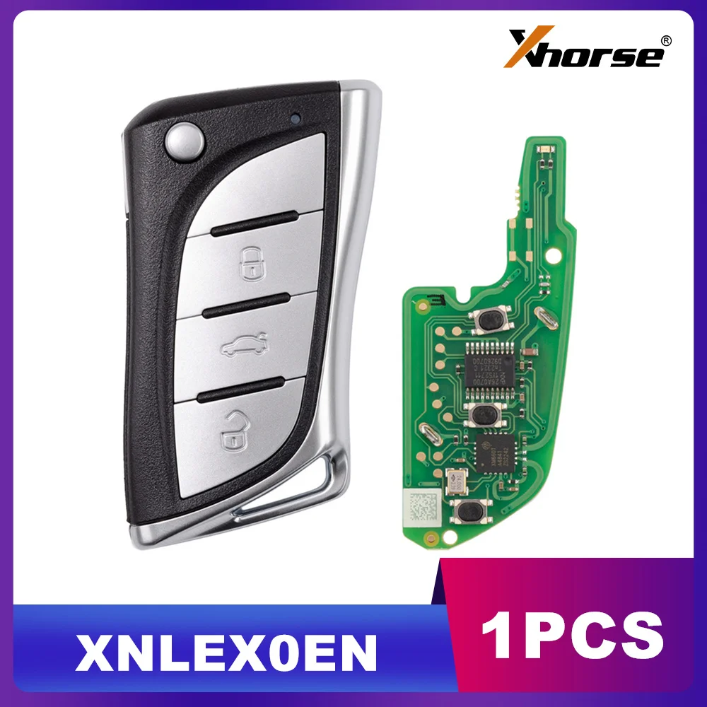 

1 шт. Xhorse XNLEX0EN беспроводной дистанционный ключ для Lexus Type 3 кнопки