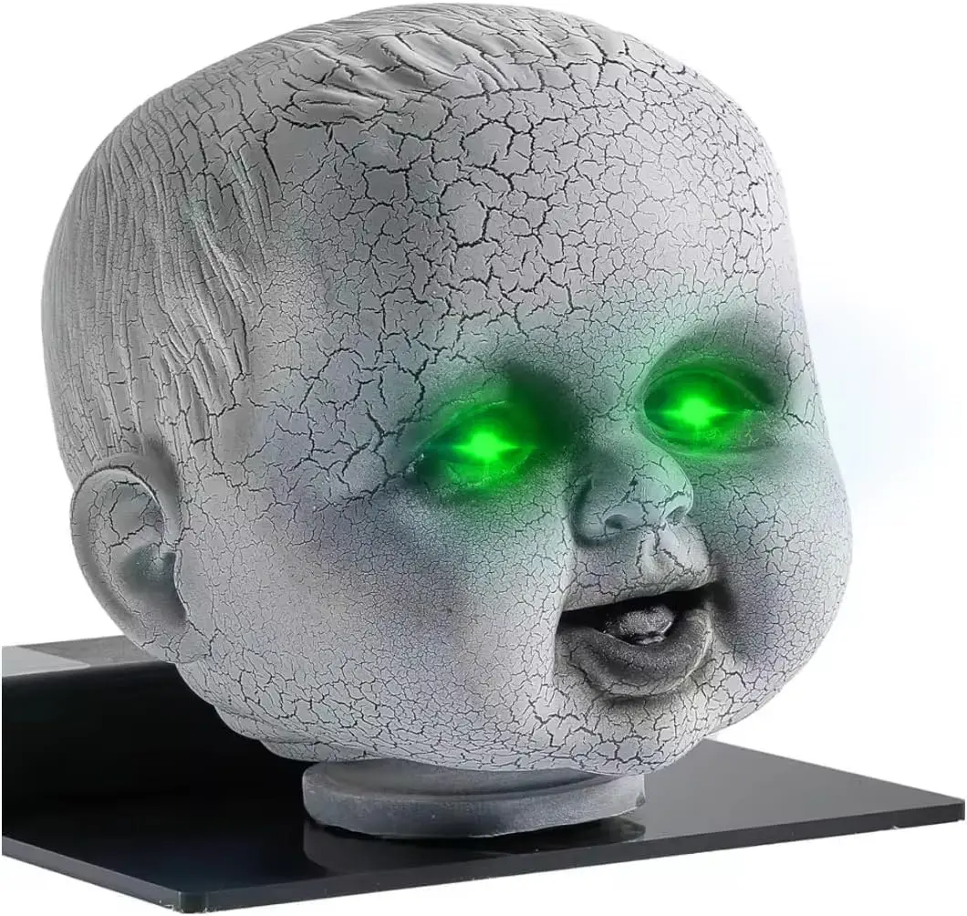 Creepy Doll Head NEW Paranormal Ghost Spirit Communication Tool Equipment EMF Meter Device Ghost Hunting Detector Equipment