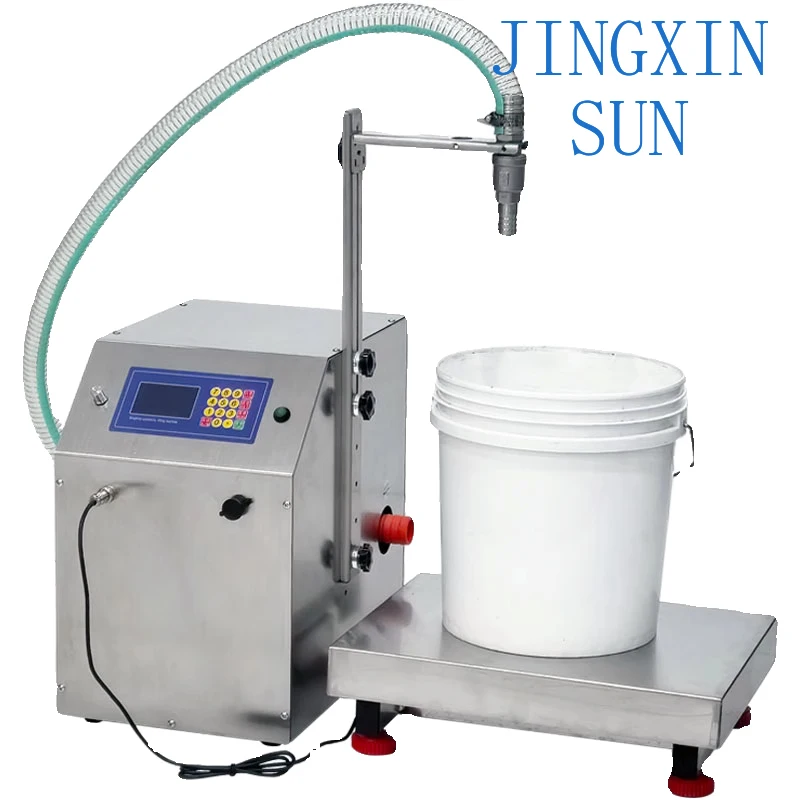 Automatic Dispensing Filling Machine 72L/min Large Flow Weighing Honey Sauce Edible Oil Glue Viscous Liquid Filling Machine