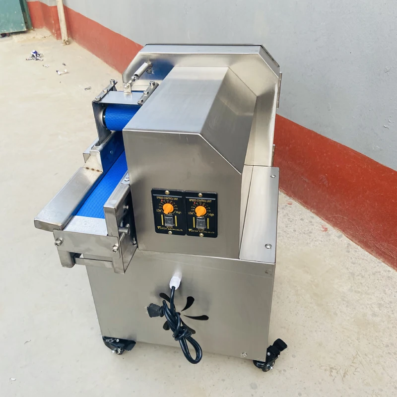 فندق المطبخ الكهربائية الخضراء الورقية السبانخ الكرفس أداة تقطيع الخضروات آلة تقطيع مكعبات الخضار الأوتوماتيكية