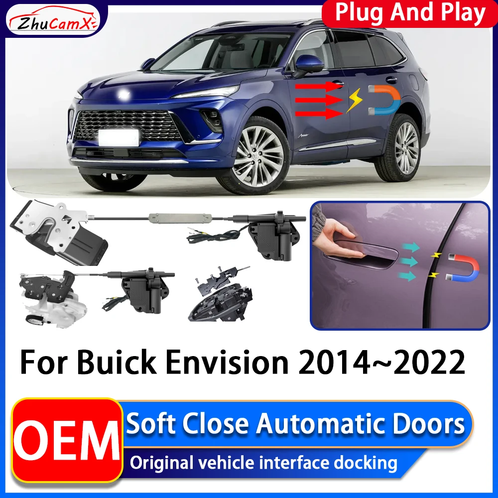 

ZhuCamX OEM электрическая мощность всасывания, мягкое закрытие двери автомобиля, автоматическая система закрытия дверей для Buick Envision 2014 ~ 2022