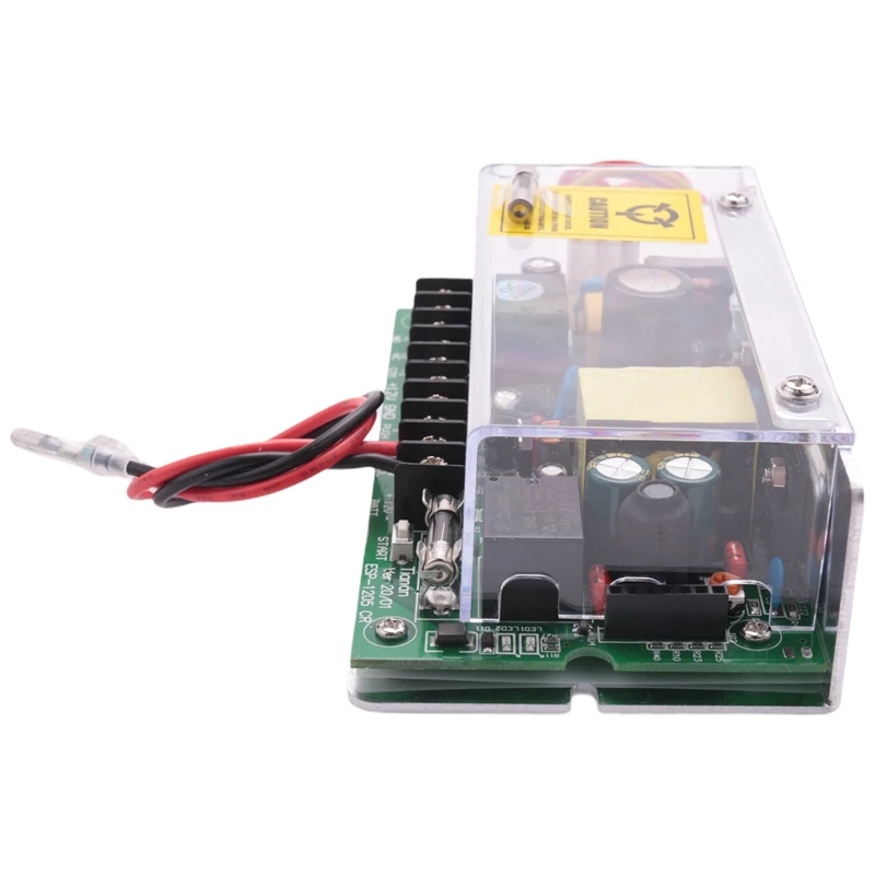 2X DC 12V 5A UPS fungsi kontrol akses pintu penggunaan catu daya untuk sistem kontrol akses sakelar kunci jarak jauh AC 110V-240V
