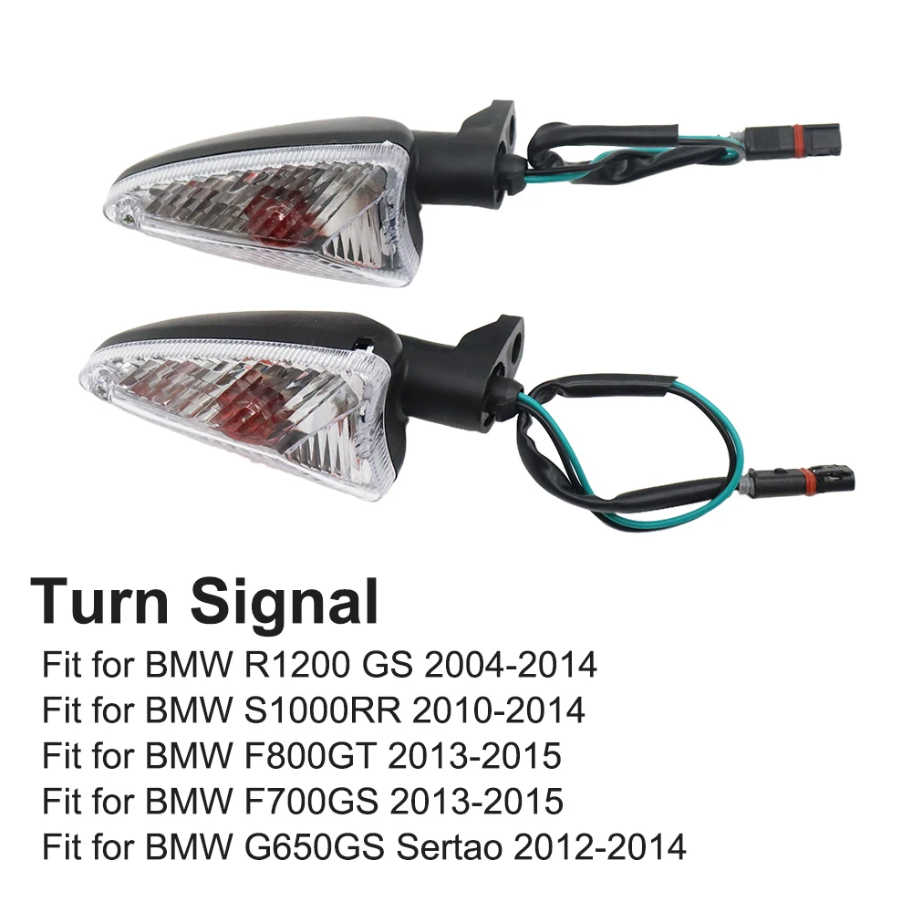 

For BMW S1000RR R1200GS R1200R R1200 ADV F800GT F800GT F700GS G650GS Motorcycle Front Rear Turn Signal Light Indicator Lamp