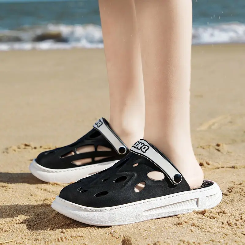 

Boys' Summer Anti-Slip Enclosed Toe Sandals Indoor Outdoor Beach Shoes for Children New Style Casual Footwear