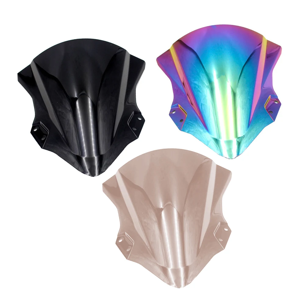 

Motorcycle Windshield Windscreen Wind Deflector Front Wind Shield for Kawasaki Ninja 400 Ninja400 EX400 2018 2019