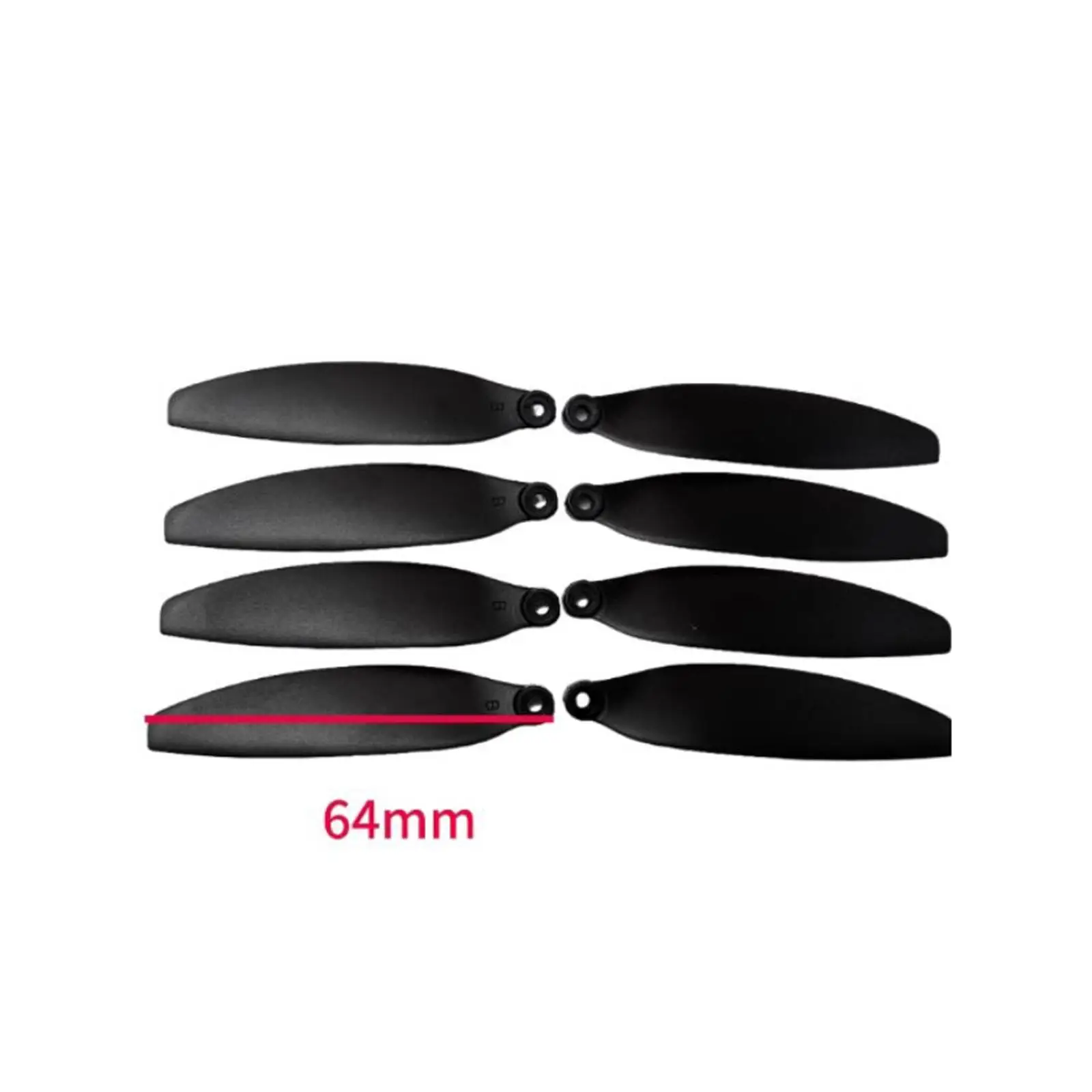 RC Multirotor Hélices para Drone, RC Airplane Spare Parts, Acessório, 8pcs