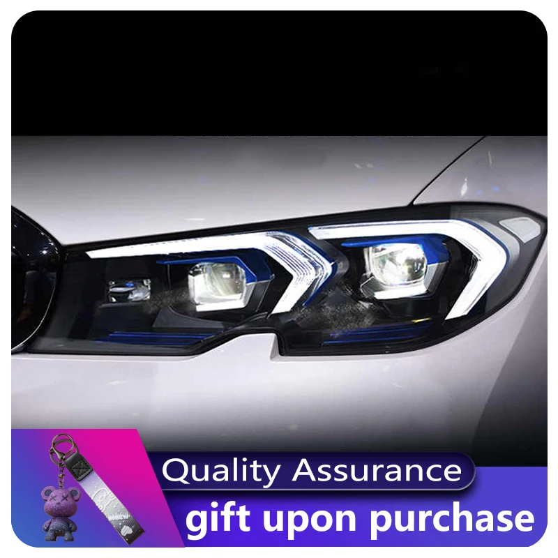 Headlight Styling FOR BMW 3 Series G20 G28 2019-2022 Front Projector Lens DRL Head Lamp LED Bulb Car Stuff Auto Mobile Accessory