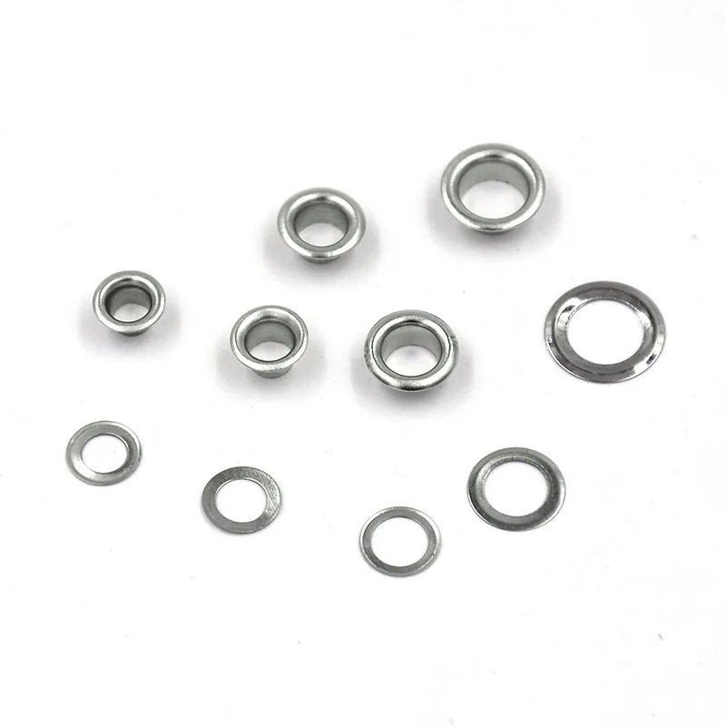 5000 Sets Metal Eyelets with Grommet for Shoes Belt Clothes Leather Craft DIY Scrapbooking Bag Tag Cap Accessories Dia.