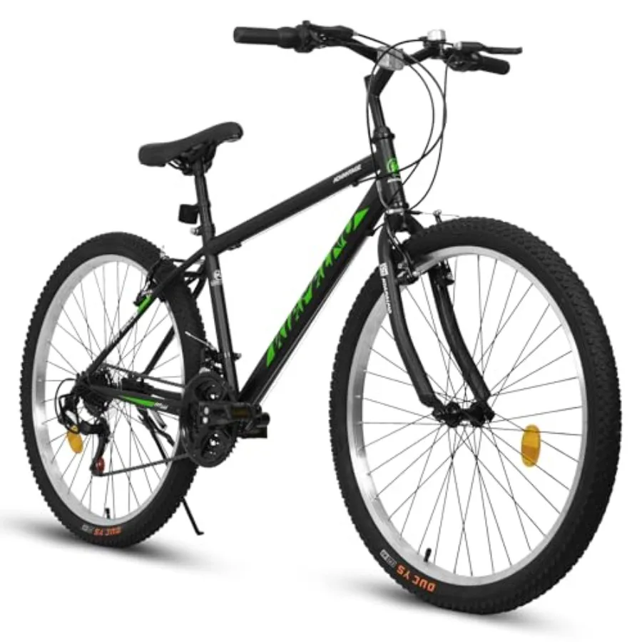 

24 26 Inch Mountain Bike Classic 21 Speeds V Brake for Adults Teens Carbon Steel Frame Trail Beach Snow Commuter City Bikes in