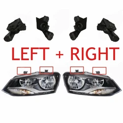 Car Headligh Left Right Headlight Repair Kit  Holder Fixing Clips Fastener Repair Kits For VW Polo 2009-2017 6R0998226 6R0998225