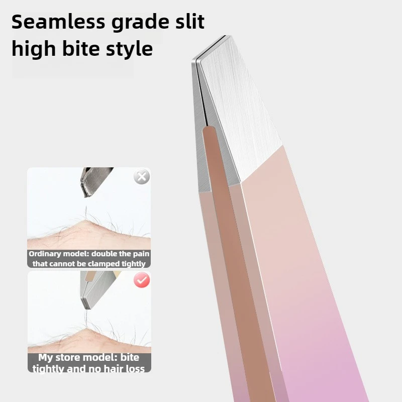 

Stainless Steel Clips Gift Set with Mirror: for Removing Eyebrows Facial Hair, Bandage Hair and Blackheads