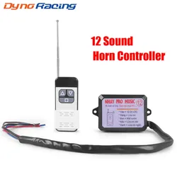 12V-24V 12 Sound Musical Electronic Horn Controller 3+ Pro Horn Speaker Sound Control Unit With Remote Control