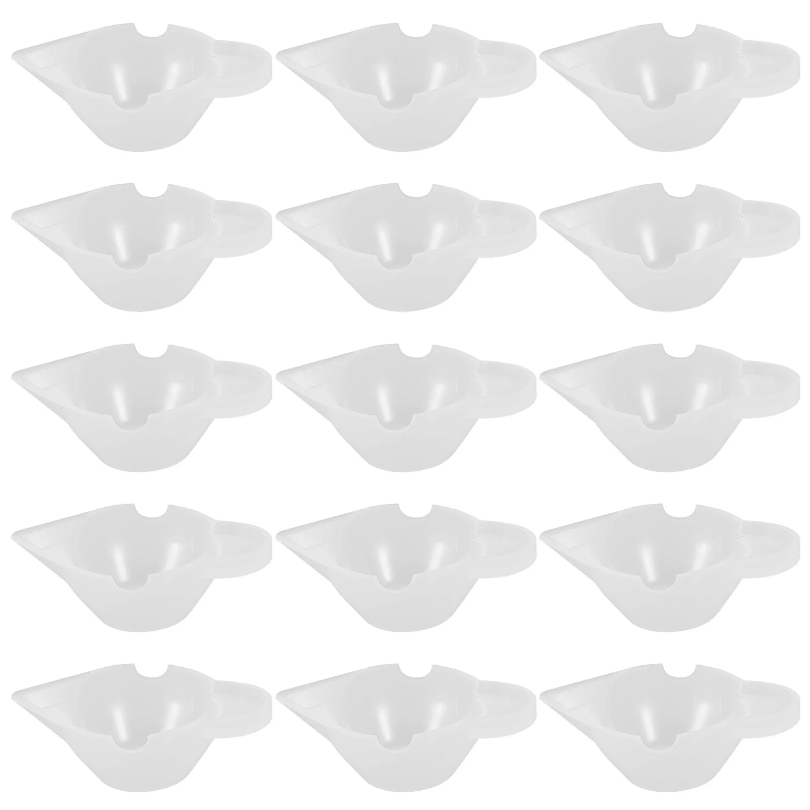 

15pcs Silicone Mould Cups Resin Measuring Mixing Bowls High Temp Resistance Diy Craft Pigment Toning Tools For Epoxy Uv Resin