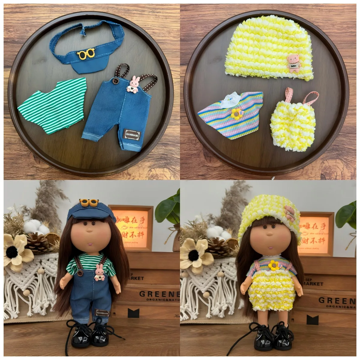 Hot Sale High-value 24cm Spanish Potato Doll Trend Mia Doll Exquisite and Cute Dress Up Clothes Replacement no Doll