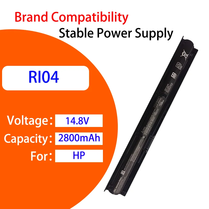 

Новая сменная батарея для ноутбуков HP ProBook 450 G3, 450 G4, 455 G3, 455 G4, 470 G3, 470 G4, RI04, HSTNN-DB7B, 14.8V, 2800mAh