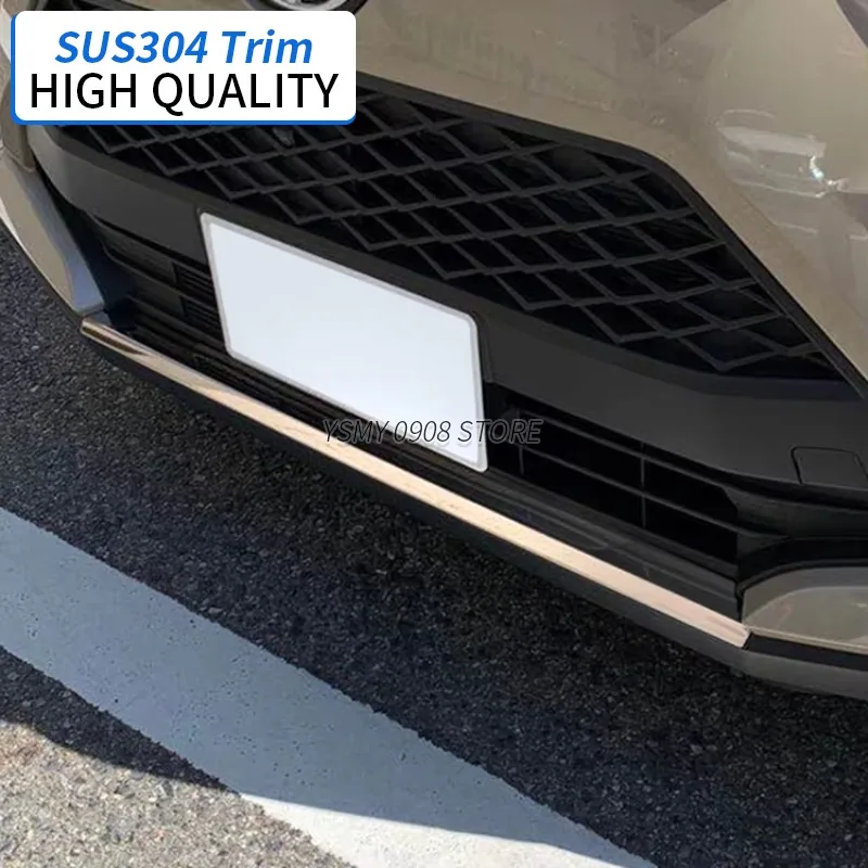 

1 PCS Front Bumper Grille Trim for Toyota Raize A200A/210A 2019 High Quality SUS304 Chrome External Car Styling Accessories