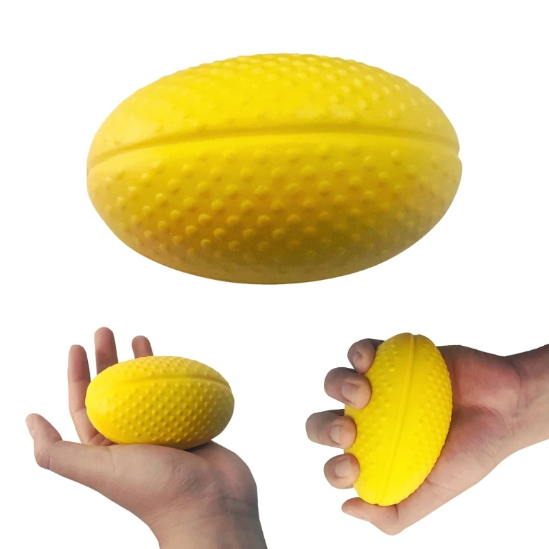 77HC Fitness Hand Expander Grip Ball Strengthen Exerciser Trainer Decompression Strength Ball Egg-shaped Grip Fitness Ball